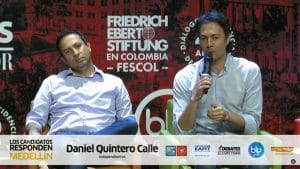 Transmisiones Eventos políticos Debate ¿En manos de quien va a quedar Medellín Fundación Friedrich Ebert Stiftung E.V. Fescol Empresa Streaming Eventos